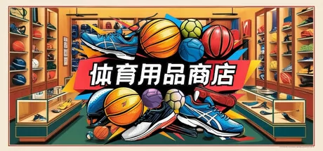 体育用品商店游戏logo