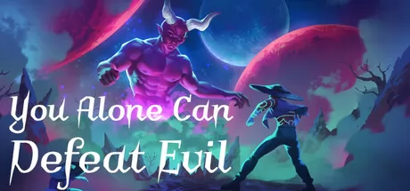 You Alone Can Defeat Evil logo