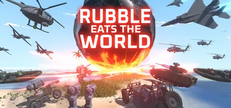 Rubble Eats The World logo