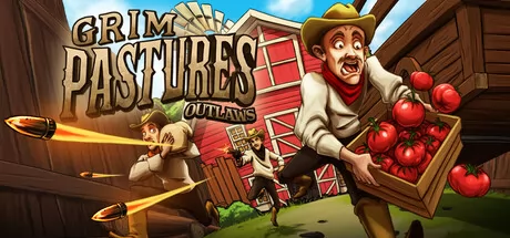 Grim Pastures: Outlaws logo