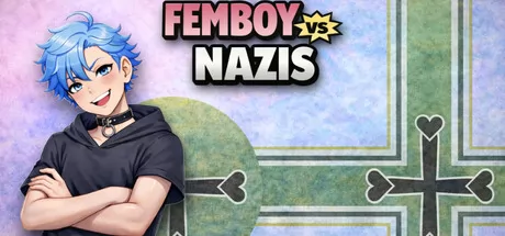 Femboy vs Nazis logo