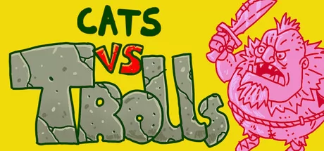 Cats vs Trolls logo