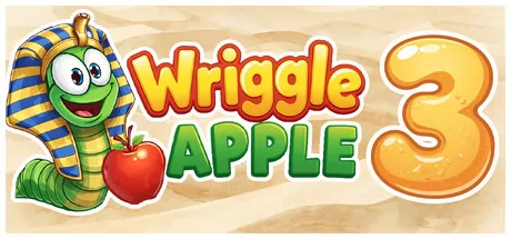Wriggle apple 3 logo