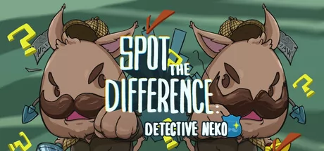 Spot the Difference:Detective Neko logo