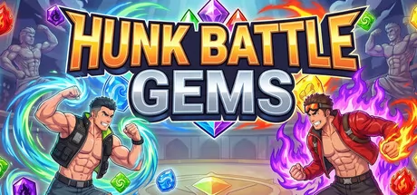 Hunk Battle Gems logo