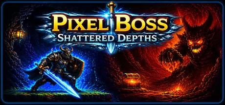 PixelBoss: Shattered Depths logo
