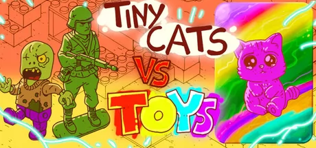 Tiny Cats vs Toys logo