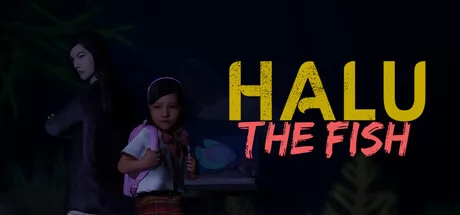 Halu-The Fish logo