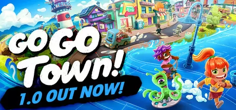 Go-Go Town! logo